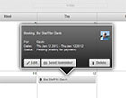 View booking details at a glance